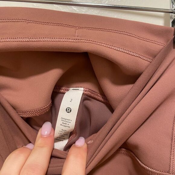 lululemon athletica Brown Bike Shorts - Picture 2 of 3